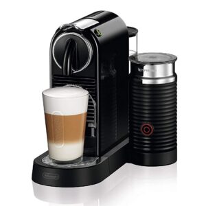 DeLonghi Nespresso Citiz EN267.BAE Kaffemaschine, Hochdruckpumpe und ideale Wärmeregelung mit Aeroccino