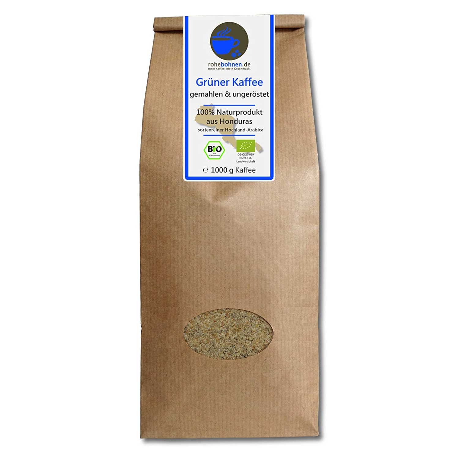 Coffeewell Grüner Bio Kaffee (300g) - GMP Zertifiziert - View #4